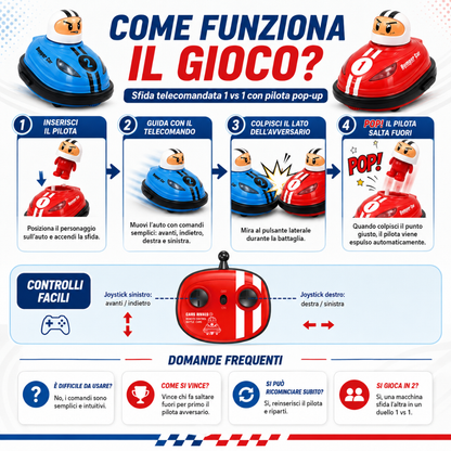 Auto da Scontro Telecomandate